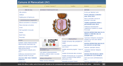 Desktop Screenshot of comune.manocalzati.av.it